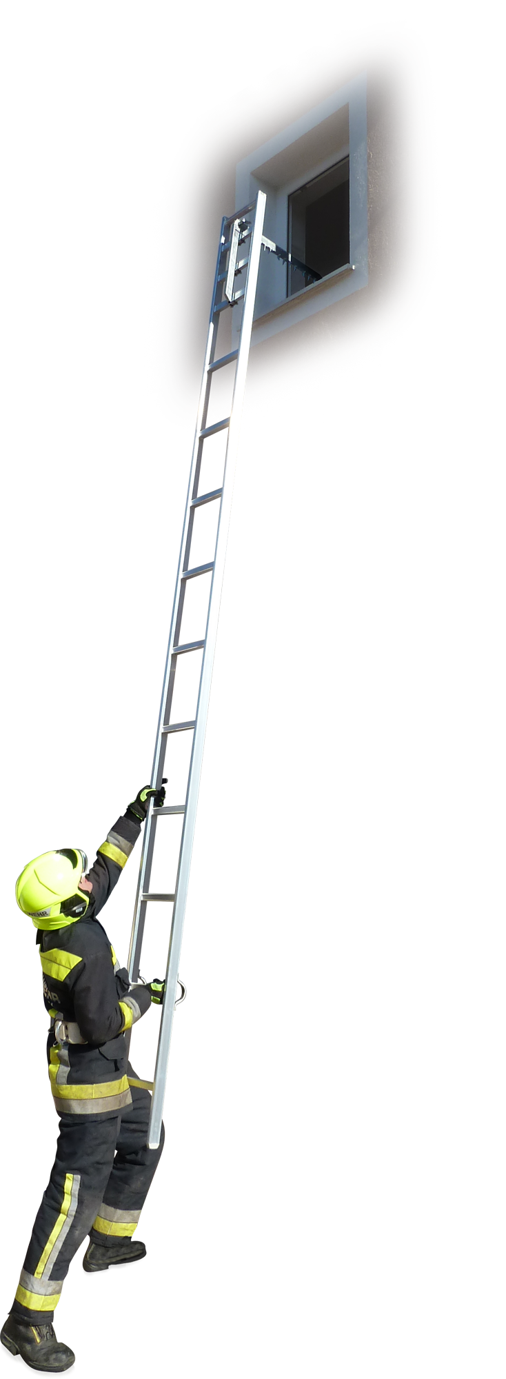FEG-110 hákovací hasičský rebrík