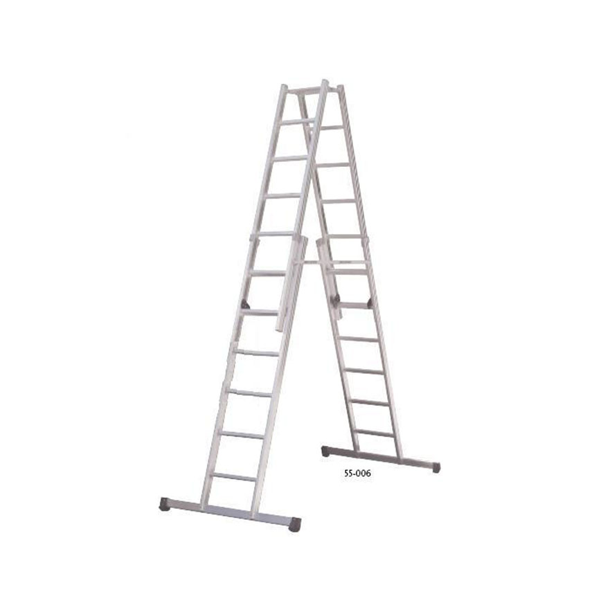 Hliníkový rebrík dvojitý |Allimpex