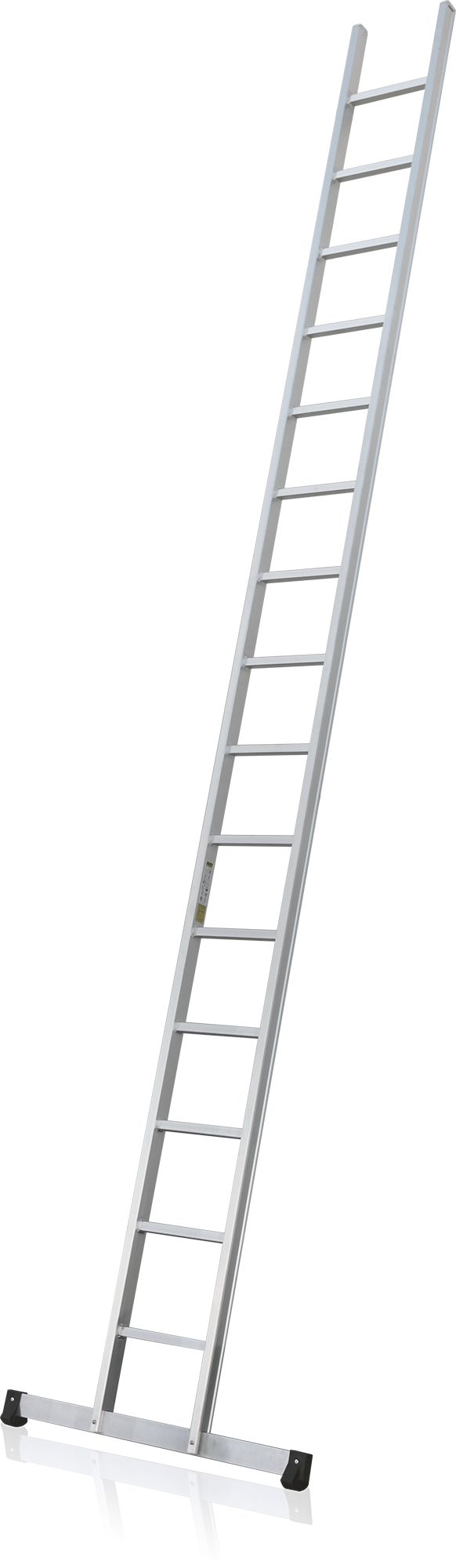 Hliníkový rebrík rovný zváraný typ Industrie 50