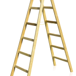 drevený rebrík dvojitý štafle